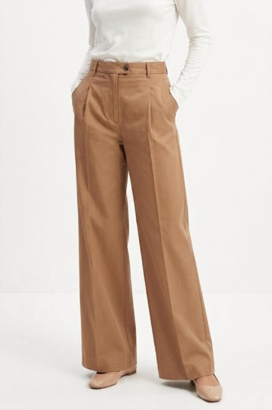 NEW NINE IN THE MORNING tailored high rise trousers in fango